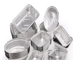 100pc Foil Container